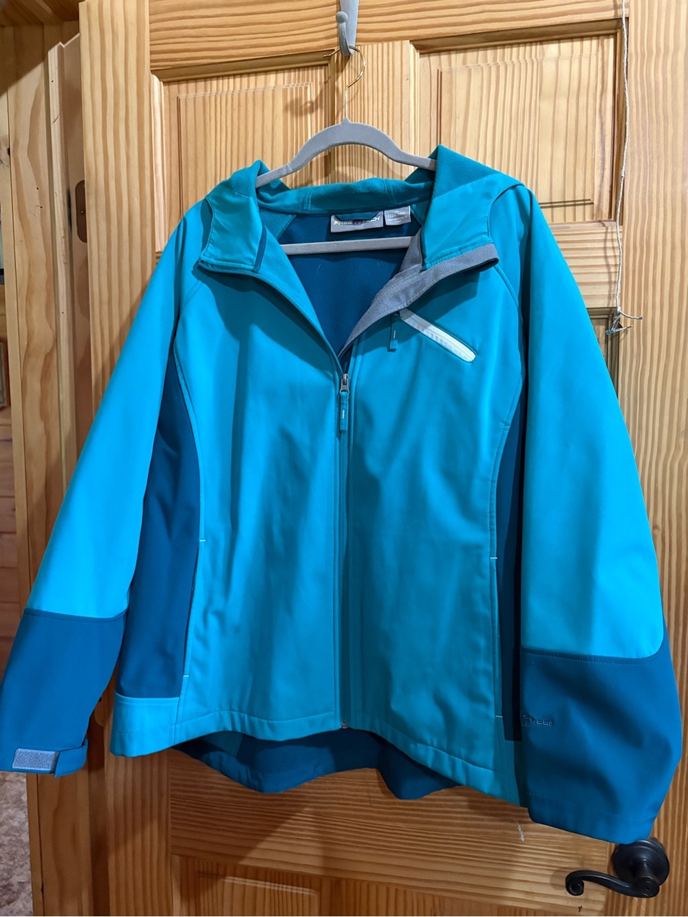 Turquoise Teal Softshell Jacket